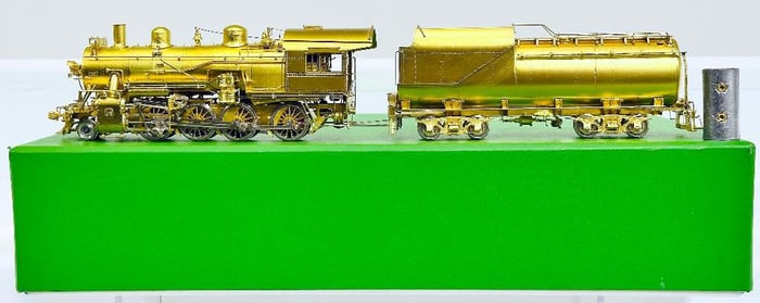 Overland Models Ajin Precision Brass HO Scale C&O G - 9 2 - 8 - 0 Locomotive and Tender Boxed