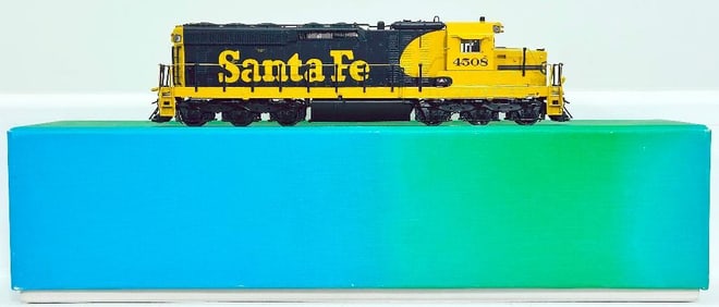 Overland Models Ajin Precision Brass HO Scale Santa Fe SD 24 Boxed