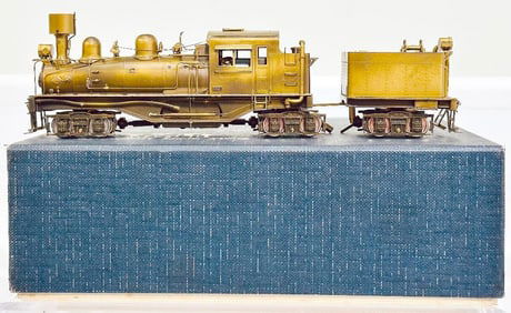 United Models Brass HO Scale Pacific Coast Shay Boxed
