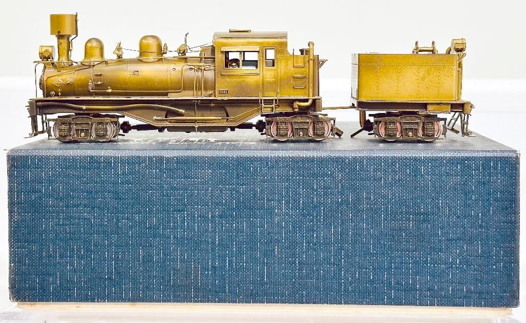 United Models Brass HO Scale Pacific Coast Shay Boxed (1 of 8)