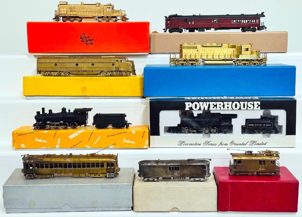 Iron Horse Models Brass HO Scale White Pass/Yukon HO 3 Scale Locomotive and Tender/Assorted Engines (1 of 9)