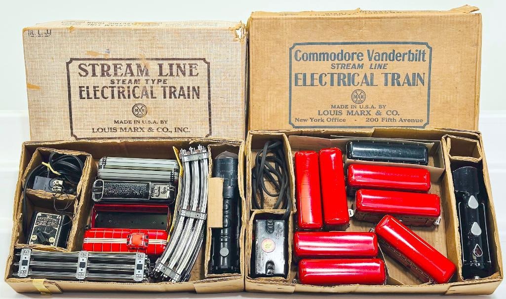 Marx Postwar O Gauge Set No. 5622 and Set No. 3885 Boxed (1 of 11)