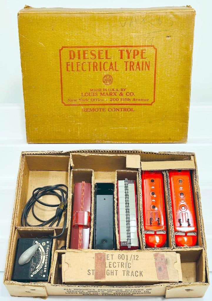 Marx Postwar O Gauge Set No. 9613 Boxed (1 of 10)