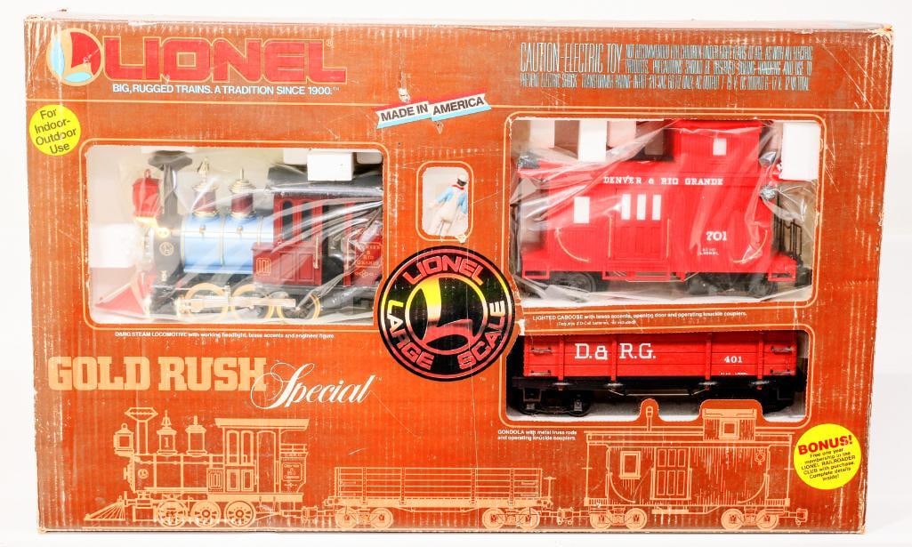 Lionel Modern G Scale Gold Rush Special Freight Set (1 of 3)