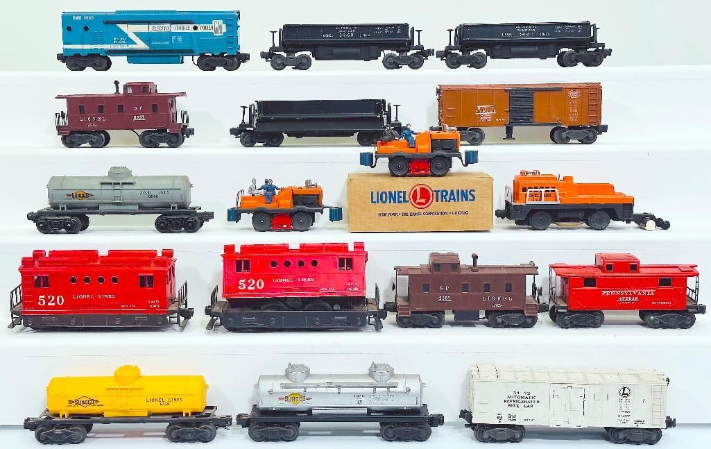 Lionel Postwar O Gauge Twelve (12) Assorted Freight Cars/ 520 X2/50 X2/3927 (1 of 10)