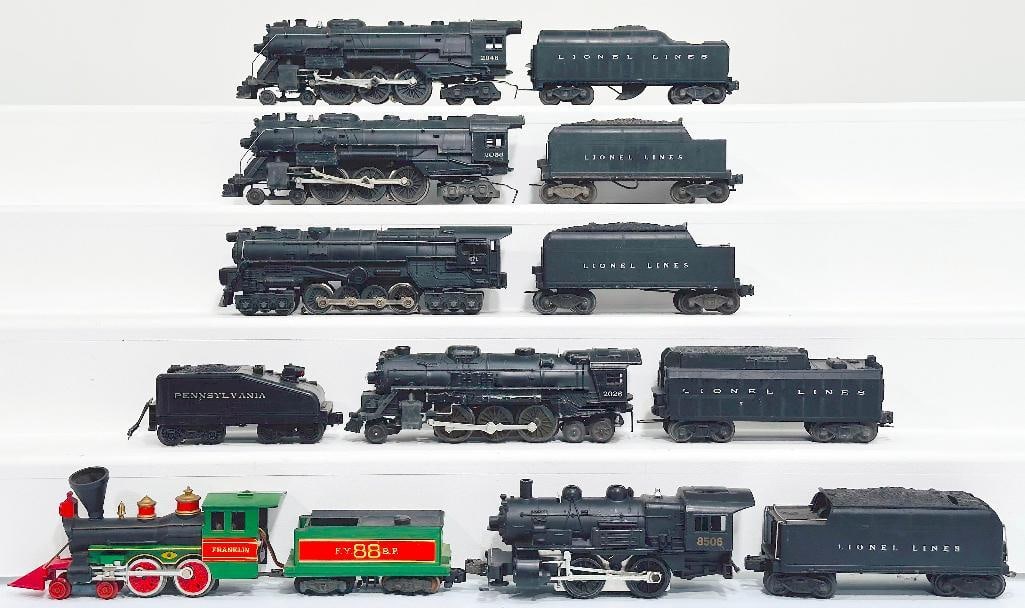 Lionel Postwar O Gauge 2046 - 2056 - 671RR - 2026 - 8506 Locomotives and Tenders (1 of 6)