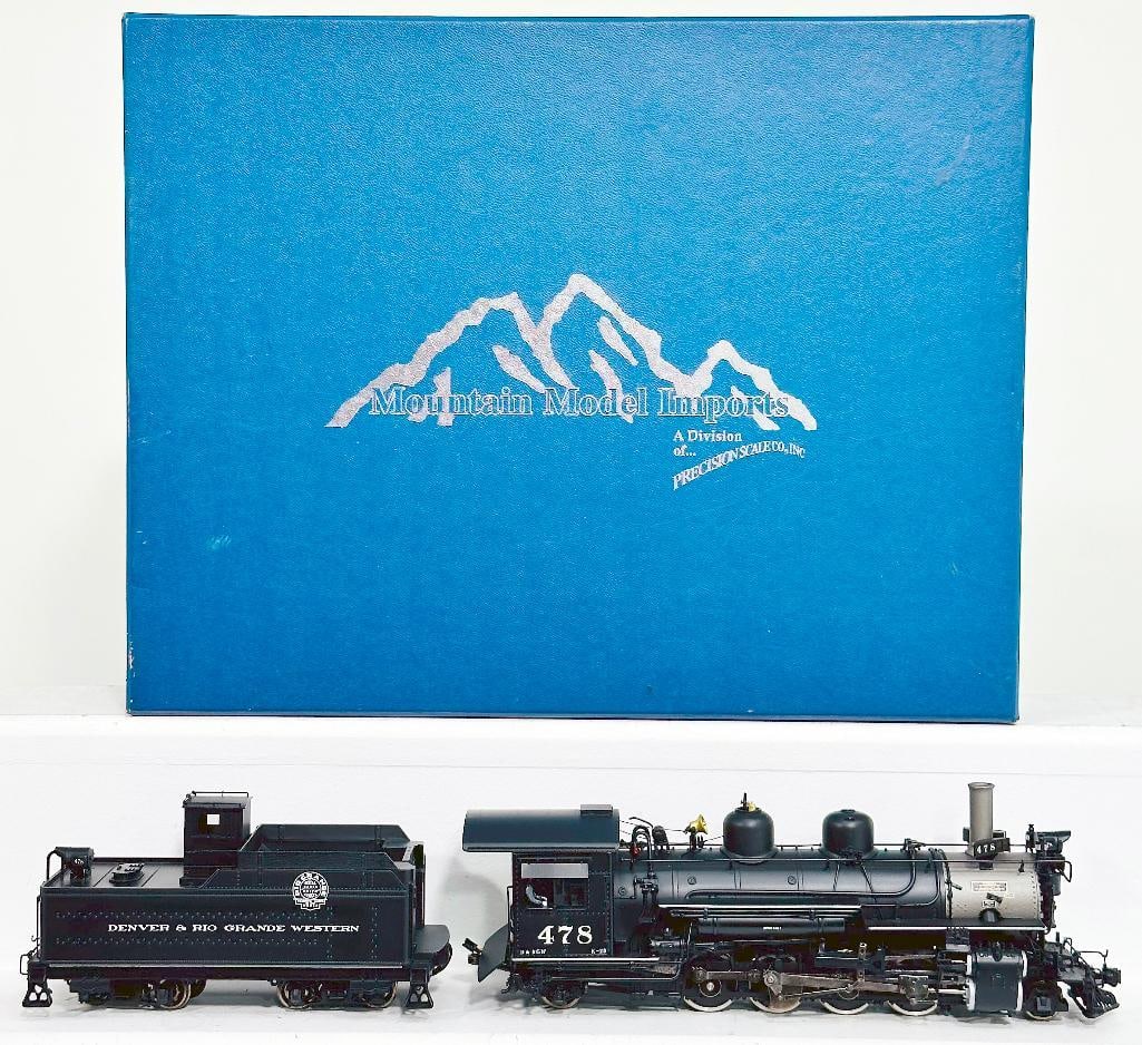 Mountain Model Imports Modern O Gauge Denver & Rio Grande Western K-28 2-8-2 Factory Painted Loco (1 of 8)