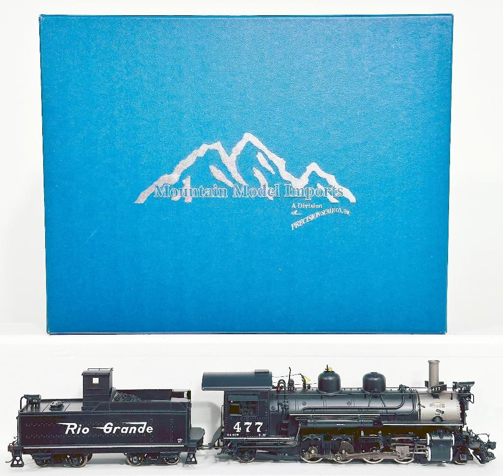 Mountain Model Imports Modern O Gauge K28 Rio Grande 2-8-2 Factory Painted Locomotive and Tender (1 of 8)