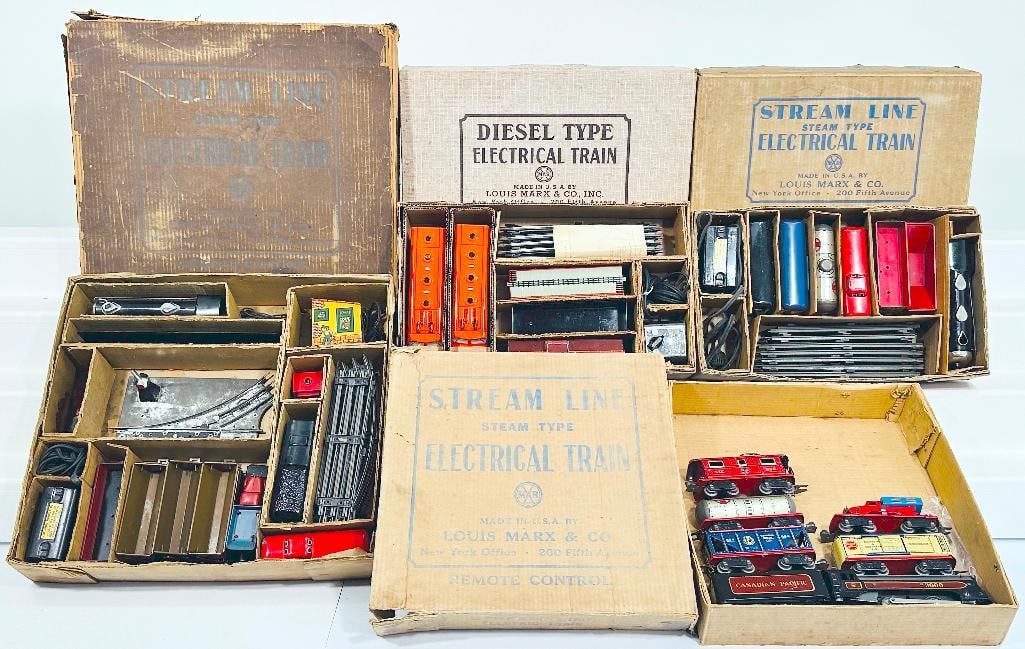 Marx Prewar and Postwar O Gauge Sets (1 of 7)