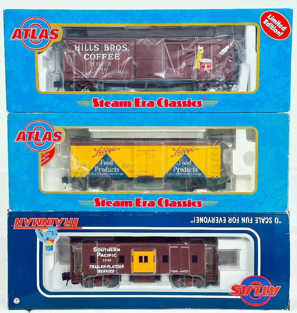 Atlas Modern O Gauge Eight (8) Assorted Freight Cars Boxed (1 of 5)