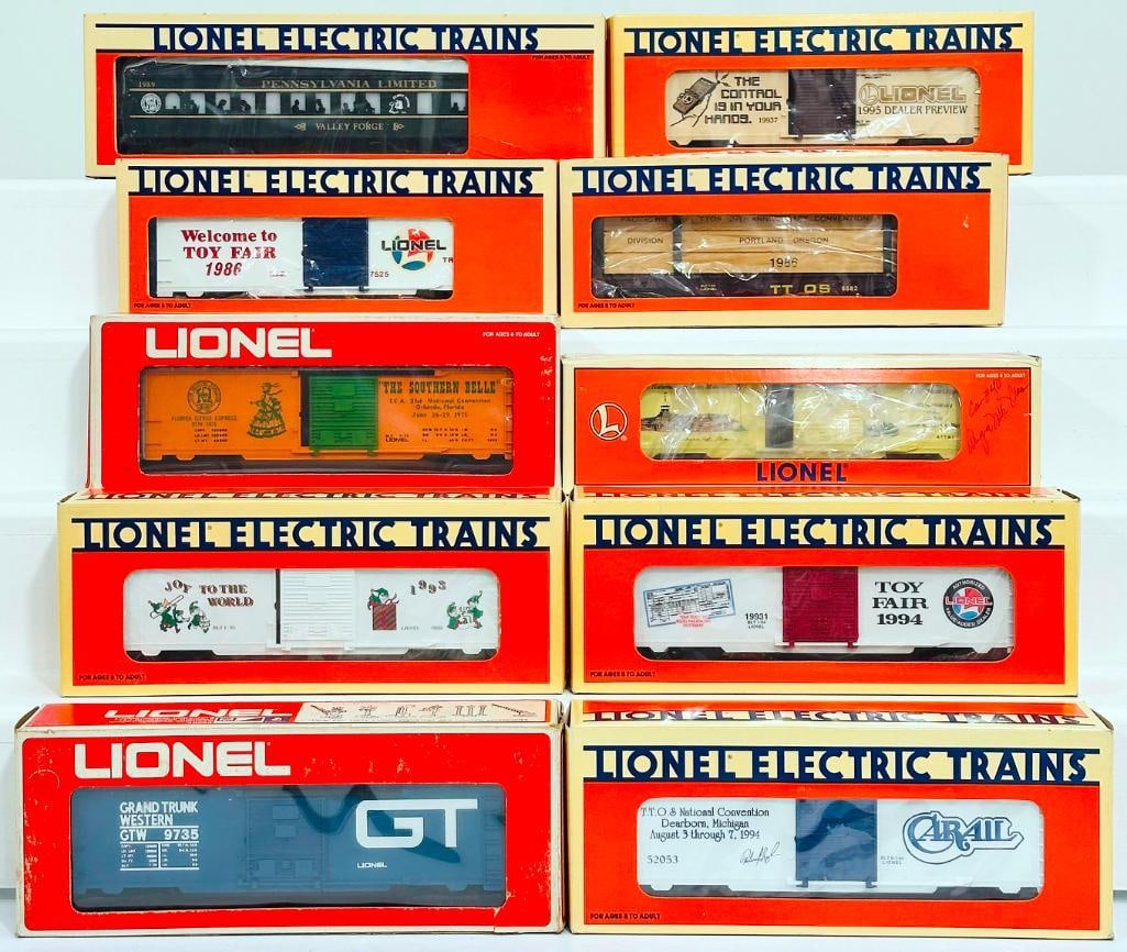 Lionel Modern O Gauge Ten (10) Assorted Freight Cars (1 of 7)