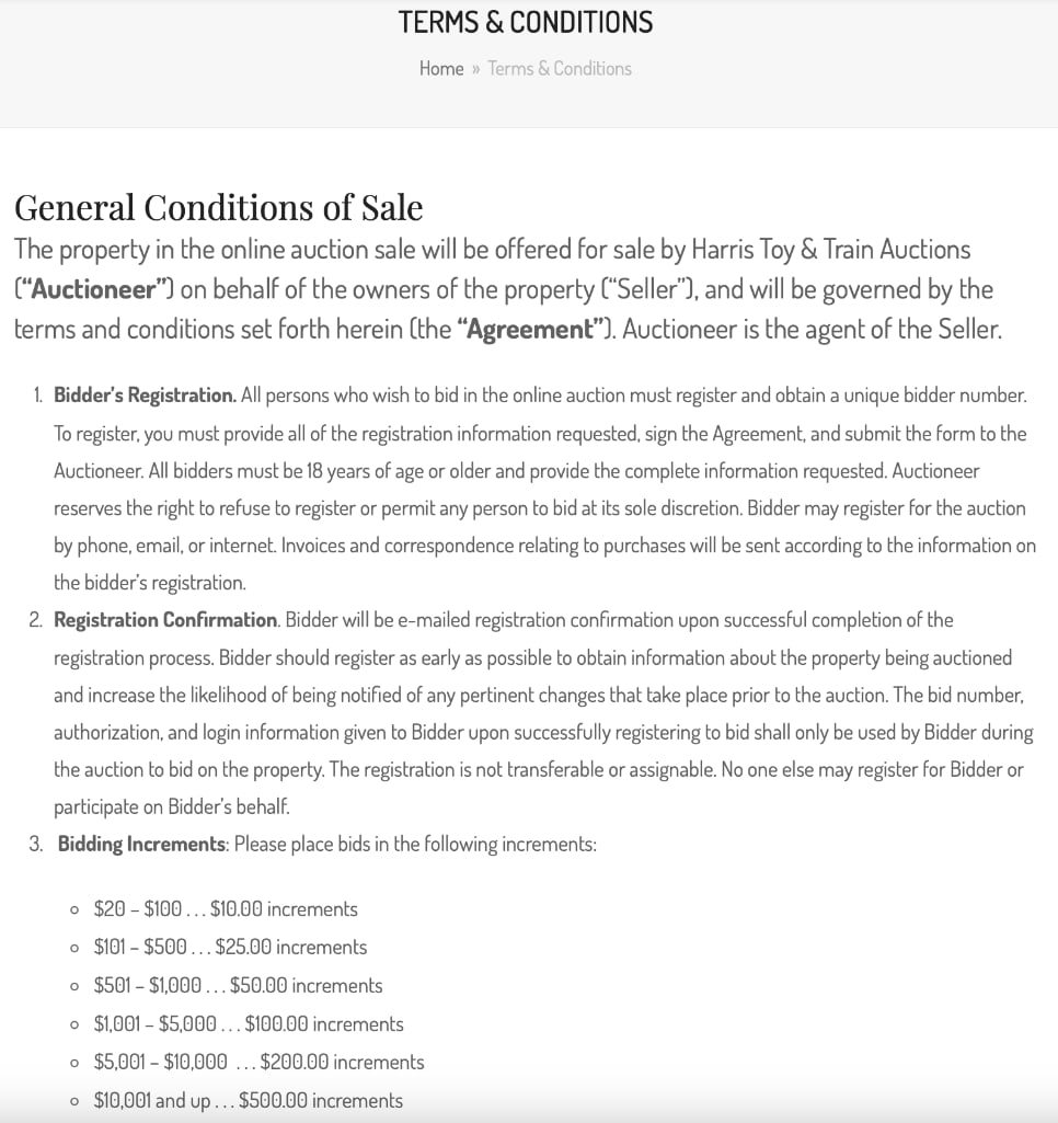 Please Read Terms and Conditions - 2