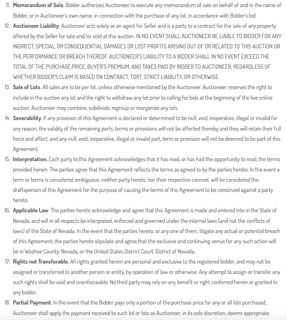 Please Read Terms and Conditions - 5