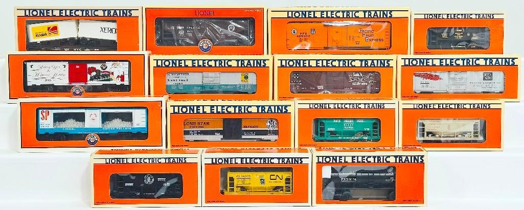 Lionel Modern O Gauge Fifteen (15) Assorted Freight Cars Boxed (1 of 7)
