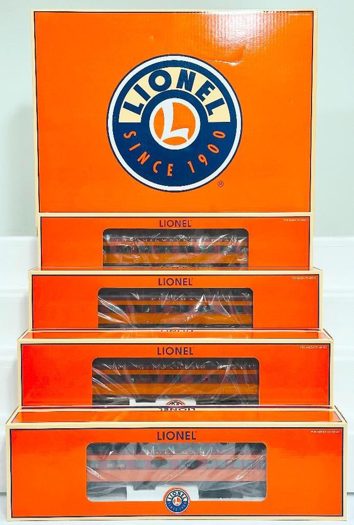 Lionel Modern O Gauge Milwaukee Road Olympian Heavyweight 4 Pack Boxed (1 of 5)