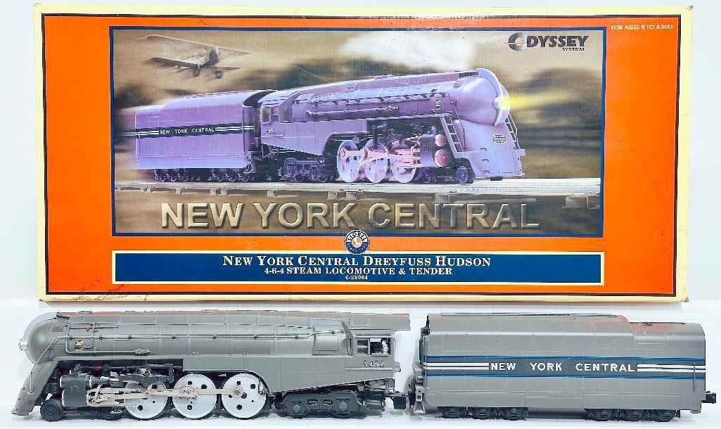 Lionel Modern O Gauge Odyssey New York Central Dreyfuss Hudson Locomotive and Tender Boxed (1 of 7)