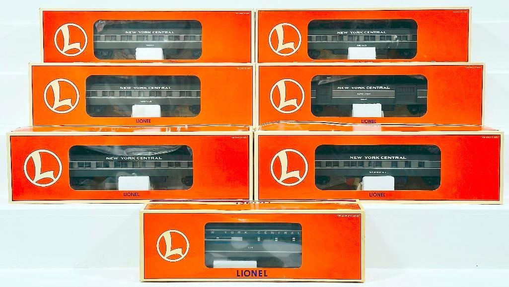 Lionel Modern O Gauge Seven (7) Assorted New York Central Passenger Cars Boxed (1 of 6)