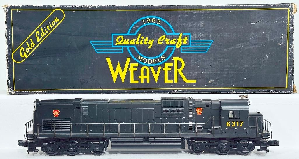 Weaver Models Modern O Gauge Pennsylvania Alco C – 630 Diesel with PS 1.0 Boxed (1 of 8)