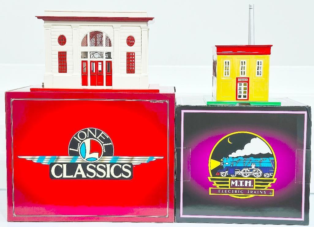 Lionel Classics Modern 1115 Passenger Station Boxed/ MTH Tinplate Traditions Modern 436 Power House (1 of 8)