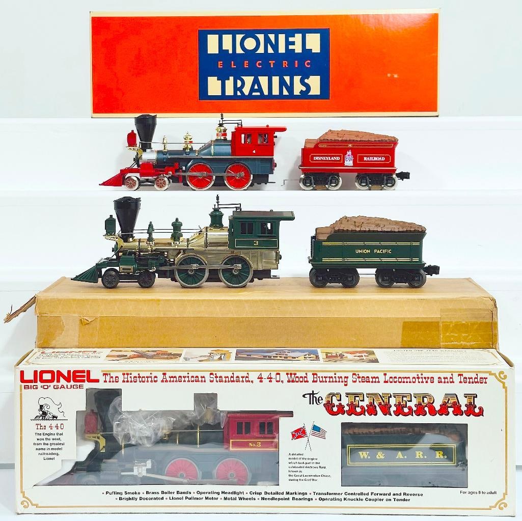 Lionel Modern O Gauge Disneyland 35th Anniversary 4 – 4 – 0 American Engine and Tender w (1 of 9)