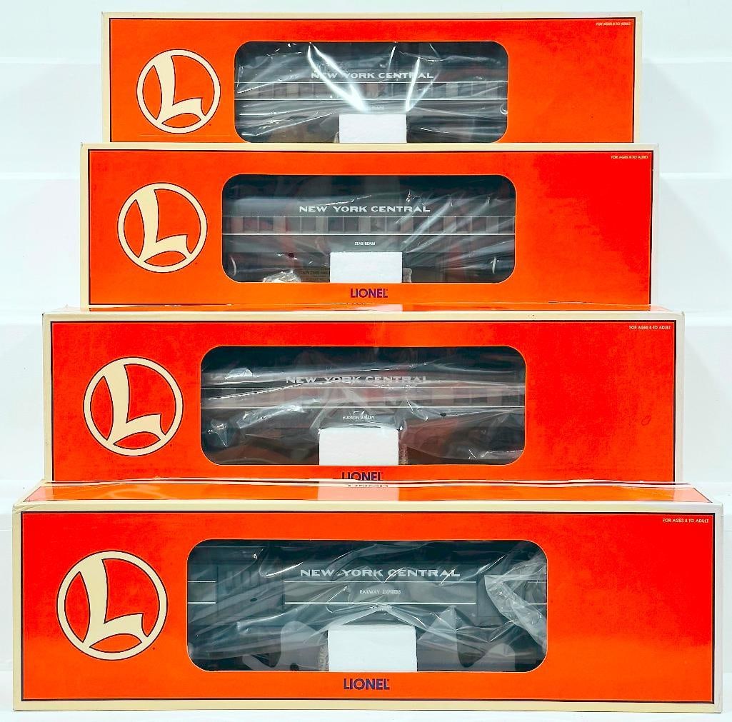 Lionel Modern O Gauge Four (4) Assorted NYC Heavyweight Passenger Cars Boxed (1 of 5)