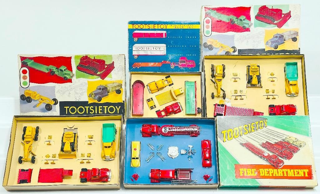 TootsieToy Postwar Four (4) Assorted Sets Boxed (1 of 7)