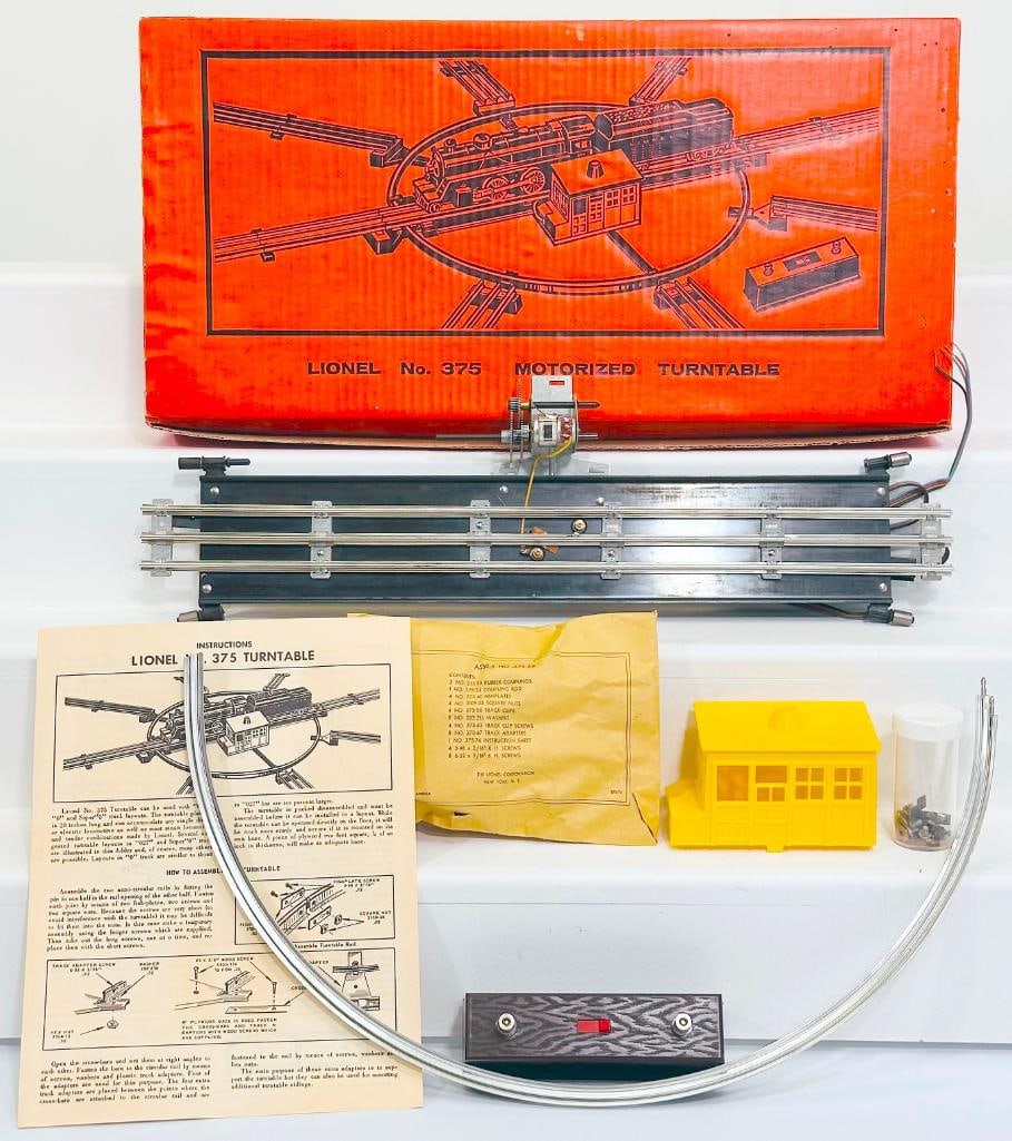 Lionel Postwar O Gauge 375 Motorized Turntable (1 of 6)