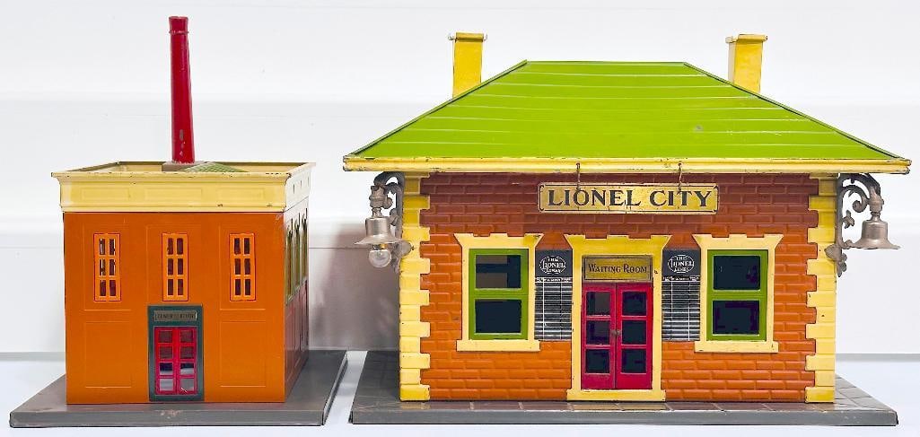 Lionel Prewar 124 and 436 Power Station (1 of 6)