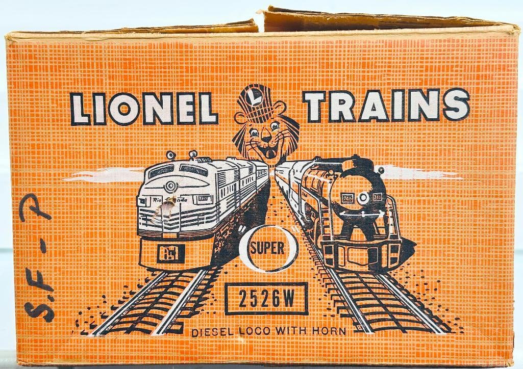 Lionel Postwar O Gauge 2526W Super Chief Passenger Set Boxed Rare (1 of 2)