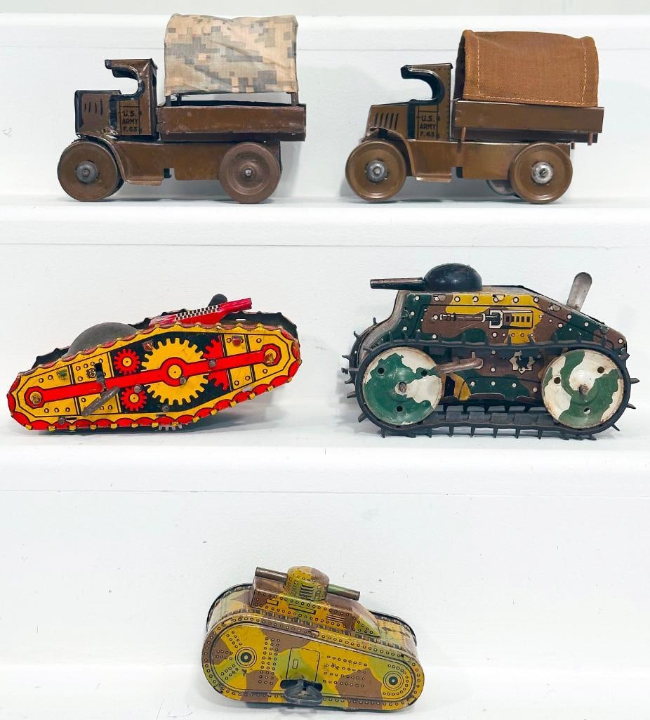 Marx Vehicles and Tanks (1 of 6)