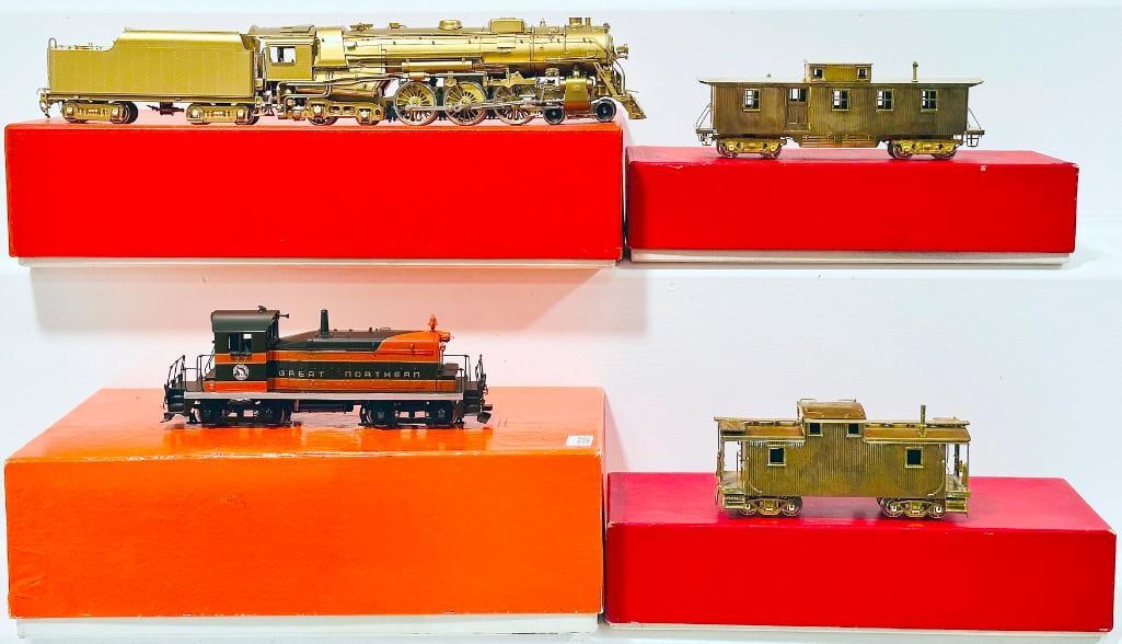 Key Imports Modern HO Brass Boston and Albany J - 2B Locomotive and Tender Boxed - Precision Scale (1 of 8)