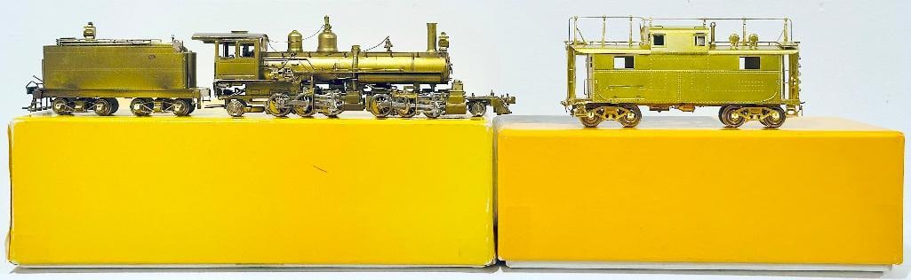 Sunset Models Modern HO Brass Casper South Fork and Eastern Trojan No. 5 2 - 6 - 6 - 2 Locomotive (1 of 8)