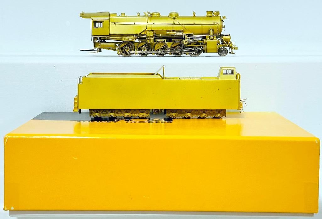 Sunset Models Modern HO Brass Prestige Series PRR 2 - 10 - 0 I - 1 Boxed: Sunset Models Modern HO Brass Prestige Series PRR 2 - 10 - 0 I - 1 Boxed, in C8 and with its original box. This item has been tested and is operational.