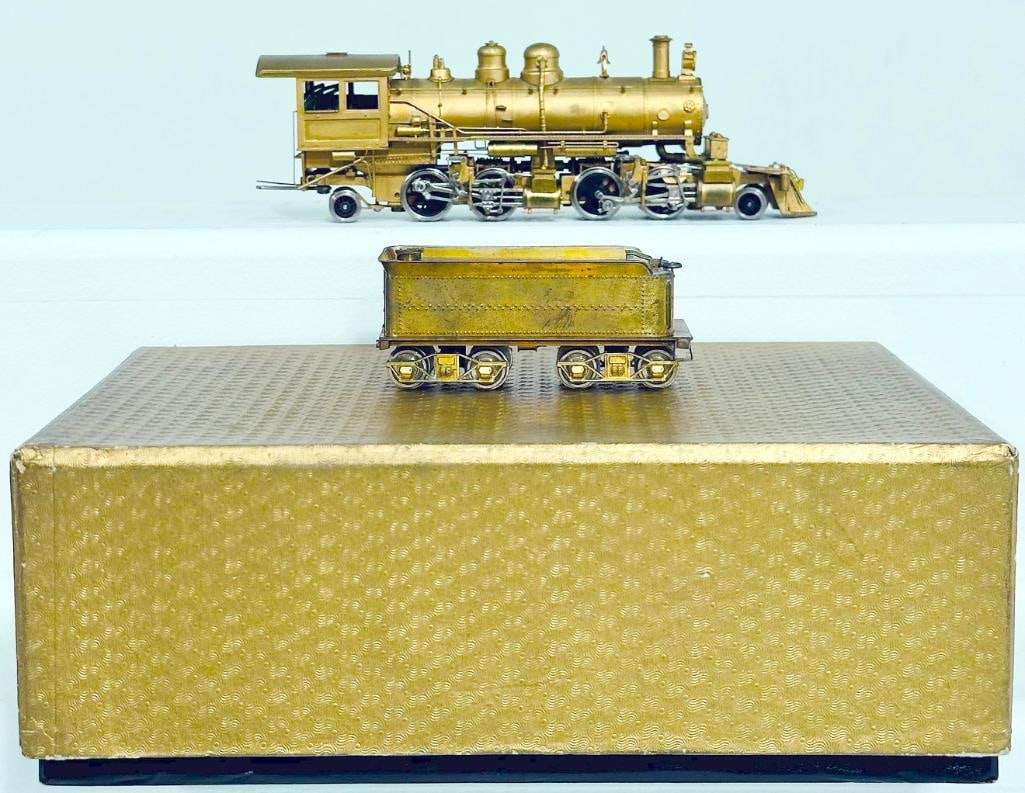 Gem Models Modern HO Brass Baldwin Mallet 2 - 4 - 4 - 2 Locomotive and Tender Boxed (1 of 8)