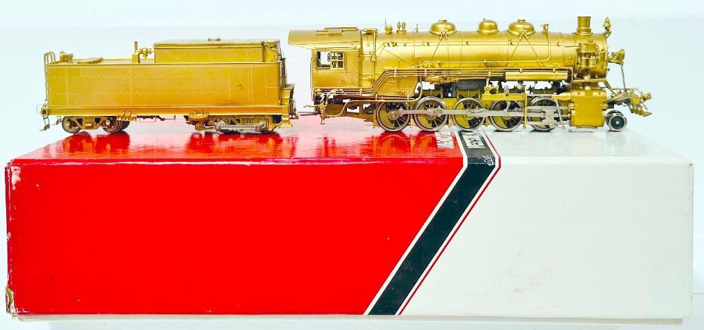 Westside Model Co. Modern HO Brass The Brute 2 - 10 - 0 Locomotive and Tender Boxed (1 of 8)