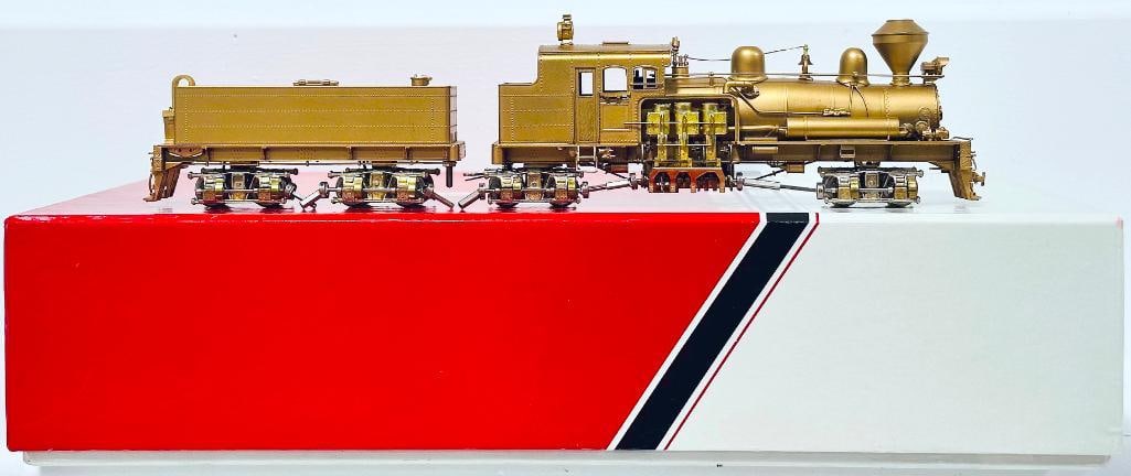 Westside Model Co. Modern HO Brass Hassinger Lumber Shay and Tender Boxed (1 of 8)