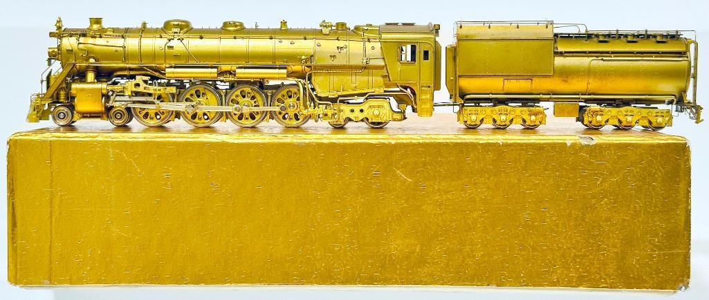 Oriental Limited Modern HO Brass GTW U- 3b 4 - 8 - 4 Locomotive and Tender Boxed (1 of 8)