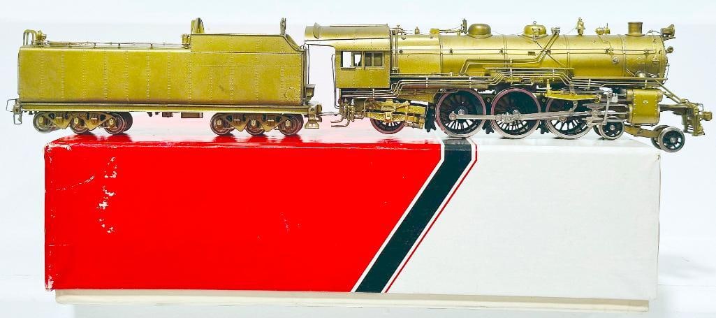 Westside Model Co. Modern HO Brass Norfolk and Western E - 3 4 - 6 - 2 Locomotive and Tender Boxed (1 of 8)