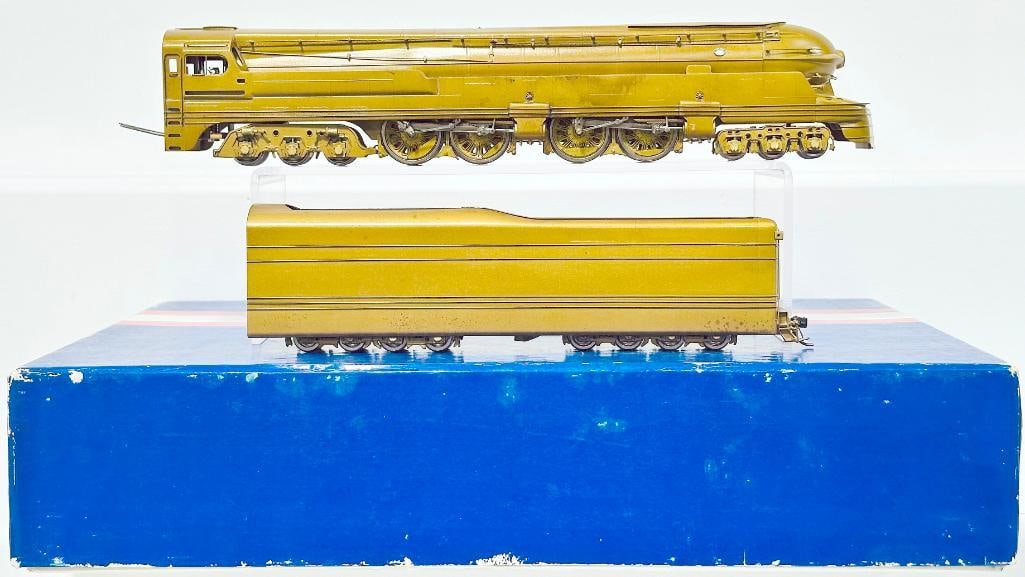 Custom NJ Brass Modern HO Brass Pennsylvania Class S - 1 Duplex Streamlined 6 - 4 - 4 - 6 Locomotive (1 of 8)