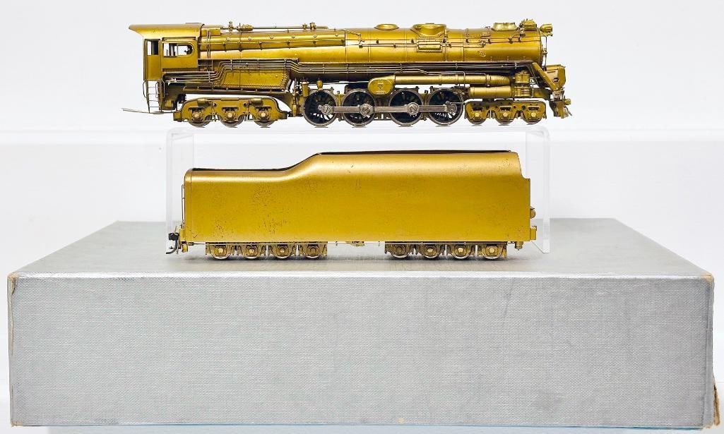 Custom NJ Brass Modern HO Brass Pennsylvania Class S?2 Turbine 6 - 8 - 6 Locomotive and Tender Boxed (1 of 8)
