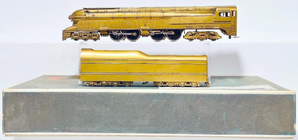 Gem Models Modern HO Brass Pennsylvania R.R. S1 6 - 4 - 4 - 6 Locomotive and Tender Boxed (1 of 8)
