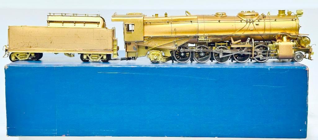 Gem Models Modern HO Brass SH - 109 PRR Class N1s 2 - 10 - 2 Locomotive and Tender Boxed (1 of 8)