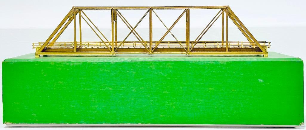 Overland Moderns Modern HO Brass Pin-Connected Bridge Single Track Boxed (1 of 8)