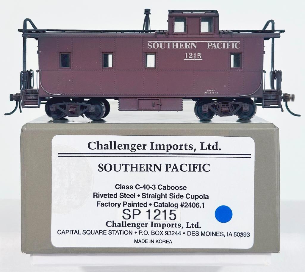 Challenger Imports Modern HO Brass Southern Pacific Class C – 40 – 3 Caboose Factory Pai (1 of 8)