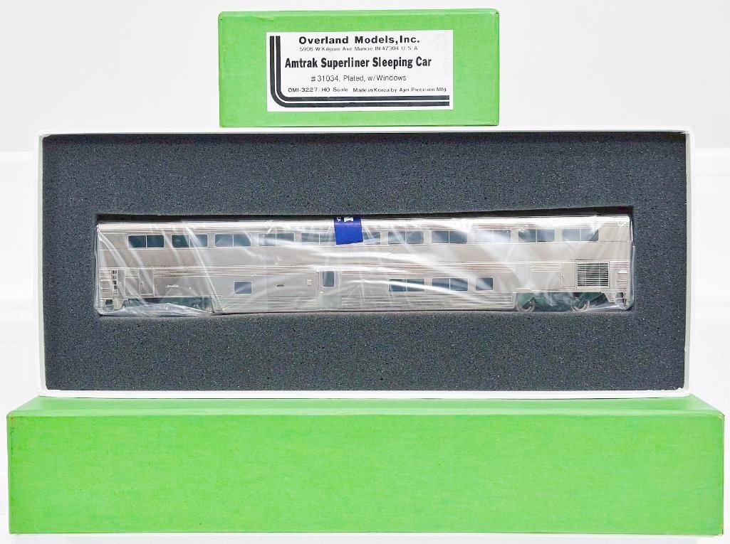 Overland Models Modern HO Scale Amtrak Five (5) Assorted Passenger Cars Boxed (1 of 12)