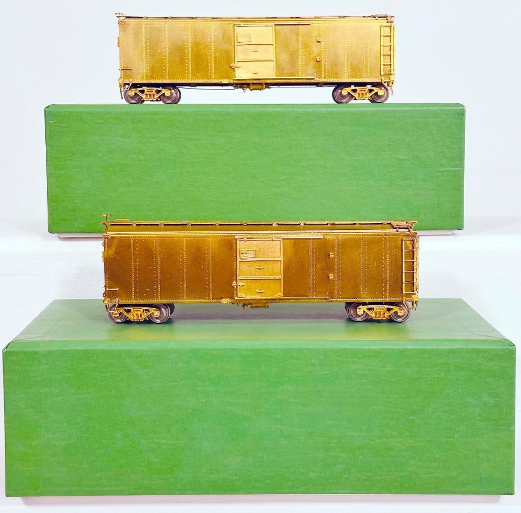 Overland Models Modern HO Brass PRR X – 29 Box Car Boxed X2 (1 of 8)