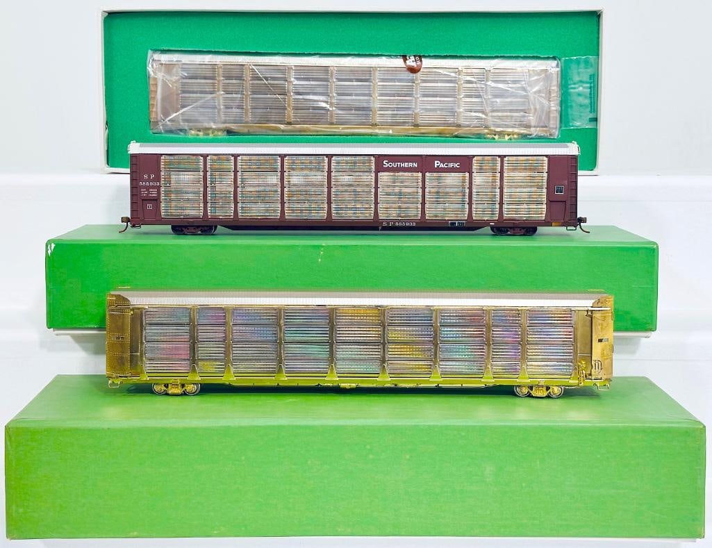 Overland Models Modern HO Brass Auto Rack Bi – Level/ Southern Pacific Auto Rack Tri -Level/Po (1 of 9)