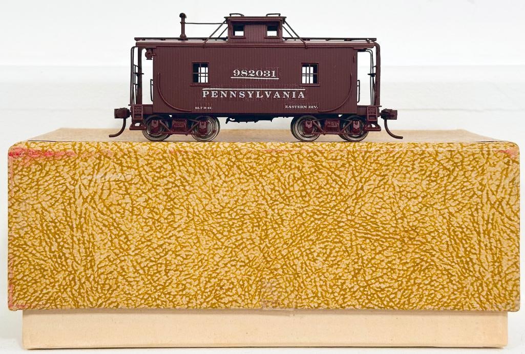 Sunset Models Modern HO Brass PRR Class NDa Caboose Boxed (1 of 8)