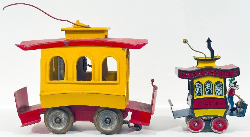 Unknown Manufacturer Toonerville Trolley Medium-Size and Miniature Size (1 of 7)
