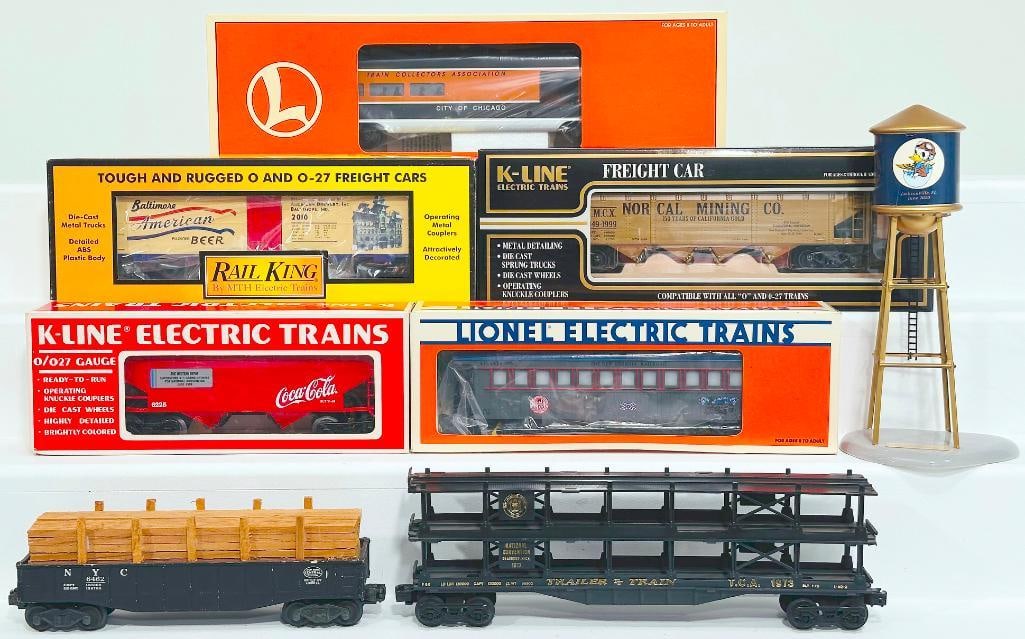 Lionel Modern O Gauge Seven (7) Assorted Convention Cars (1 of 17)